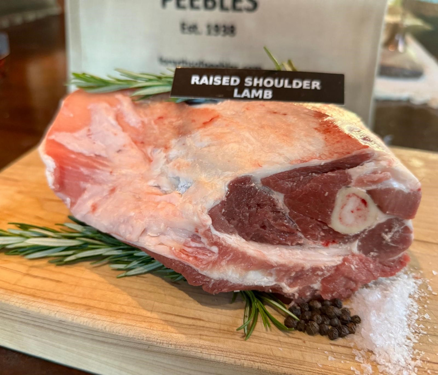 Raised Shoulder Lamb