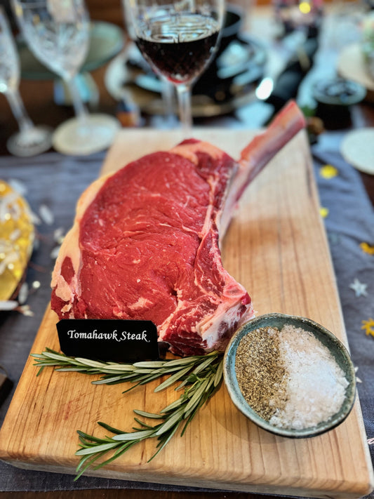 NEW....Tomahawk Steak - 1kg (Serves 2)