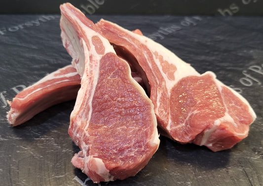 LAMB CUTLETS - Pack of 2 Min. weight 160g